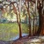 Spring Vista, Lake Ray - Oil on wood 8 x 10 Copyright 2011 Tim Malles (640x513)